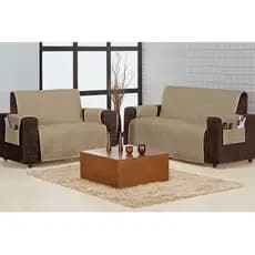 Jogo Protetor para Sofa 2 e 3 lugares Matelado Com Bolso Promoção