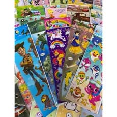 20 Cartelas de Adesivos Stickers Infantil Personagem