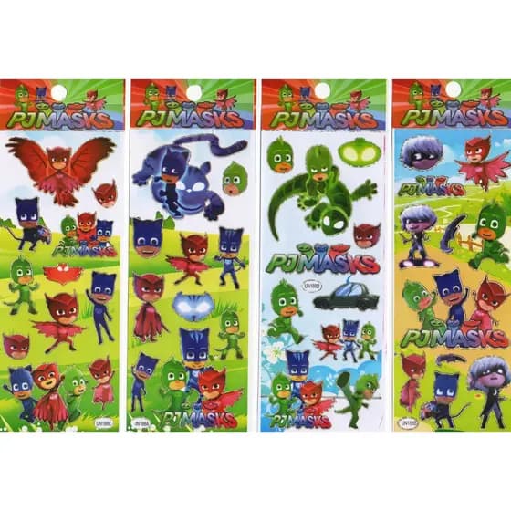 30 Cartelas Adesivos Decorativos Infantil Lembrancinha - Stickers