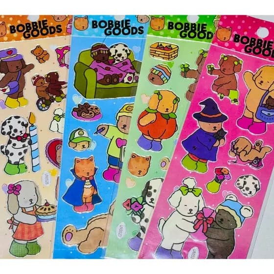 15/20/30/50 Cartelas  Adesivos Infantis Stickers Personagem