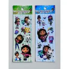50 Cartelas de Adesivos Infantil Personalizados