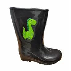 Bota Galocha Infantil Chuva Menino Confortável Macia Impermeável Palmilha