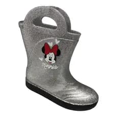 Galocha Bota Infantil Menina Borracha Glitter Minnie Grendene