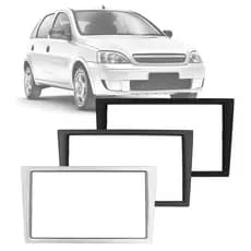 Moldura Painel 2 Din Corsa / Meriva / Montana / Vectra