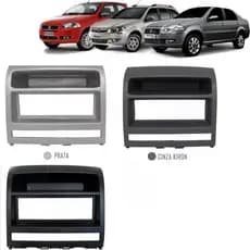 Moldura Fiat Palio / Siena / Strada / Idea 1 Din