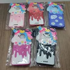 kit 5 Capas de celular ***Moto G6 Plus*** Motorola Capinha de Celular infantil Desenho/Unicórnio