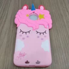 Capa de Celular  Moto ** G5S  ** Infantil  Unicórnio Personagem Colorida