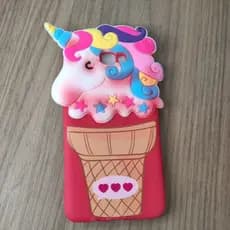 Kit 5 Capinhas de Celular  Samsung j7 prime unicórnio desenho infantil -samsung J7 Prime / J7 prime 2/ J4 normal (2018) linda em silicone linda macia unicornio capa Samsung j7 prime