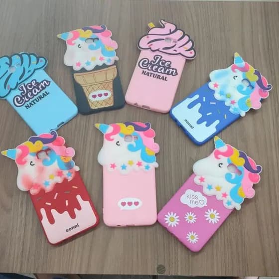 kit 5 capas de celular J7 Prime - Modelos sortidos Envio imediato