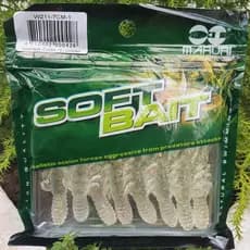 Isca artificial Soft Bait modelo W211 c/ 8 un 7cm 3g Maruri