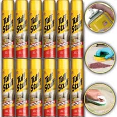 Kit 12 Tuff Stuff Limpa Tudo - Espuma de Limpeza Para Uso Geral Casa Carro Roupa Sofá Estofado - STP