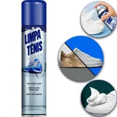 Limpa Tênis Premium Espuma Mágica Limpeza Profunda a Seco Tira Encardido - Petroplus