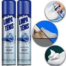 Kit 2 Limpa Tênis Premium Espuma Mágica Limpeza Profunda a Seco Tira Encardido - Petroplus