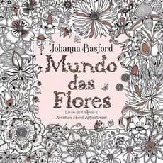 Livro para colorir Mundo das flores Sextante PT 1 UN