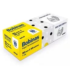 Bobina Térmica para PDV, 80mm x 40m, 64631, Spiral - CX 10 UN
