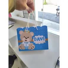 KIT 10 SACOLINHAS PERSONALIZADA PEGUE E MONTE