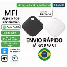 [ORIGINAL] Rastreador TAG Bluetooth Localizador p/ Carteira Celular Bolsa Mala Chaveiro Animal Pet