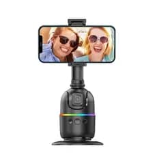 Suporte Giratório Celular Gimbal Estabilizador 360 Rastreador Facial Vídeo Inteligente Mesa Tripé