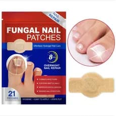 21 Peças De Remendos De Unhas Fúngicas , Adesivos De Reparo De Renovação Noturna , Ferramenta De Cuidados Com As De 8 Ho