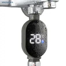 Termômetro De Chuveiro , Monitor De Temperatura Da Água Do LED Em Tempo Real , Dispositivo De Medição De Ativação De Toq