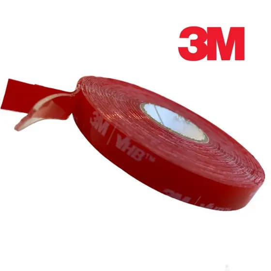 Fita Dupla Face 3M VHB Extra Forte Autoadesiva 12 mm x 3 metros