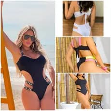 biquíni body feminino - maio moda praia - minimalista super luxo