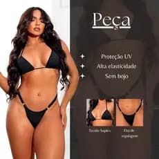 biquíni fita sem bojo fio dental regulável marquinhas perfeitas bronzeado garantido