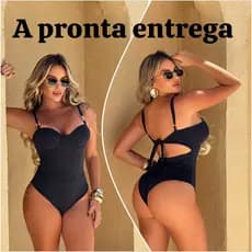 body maio feminino sereia dos sonos super luxo