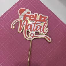 Topo de Bolo de Natal/ Topo de Bolo Natalino/ Natal