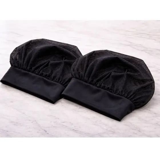 Kit 2 Toucas de Cozinha com Rede Tela Tule e Aba Higiene, Conforto e Proteção