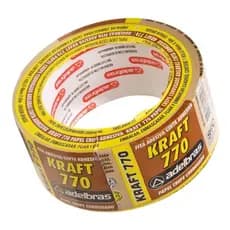 Fita Crepe 48x50mts Larga Marrom Kraft 770 Adelbras Embalagens Pardo Acabamento E-commerce