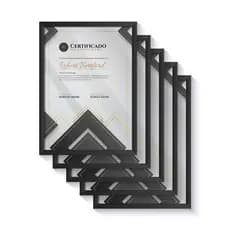 Molduras Certificado Quadros A4 e A3 Documentos Fotos Família Porta-retratos Diploma Poster Premium