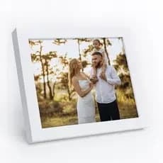 Portas Retrato 25x20 cm C/ Vidro Moderno Decorativo Horizontal e Vertical De Mesa Estante Para Fotos Família