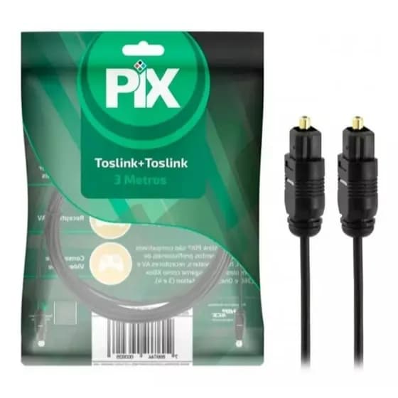 Cabo Optico Toslink - 3m