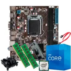 Kit Upgrade Intel I7 4°gera. 4770 Placa Mãe H81 16gb + 240gb