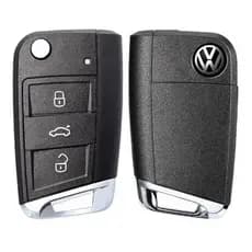 Carçaca Chave Canivete Volkswagen Linha MKT G6 G7 c/ 3 Botões
