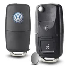 Carcaça Chave Canivete Volkswagen Vw G5 - 2 Botões