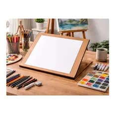 PRANCHETA PARA DESENHO, PINTURA OU LEITURA A3 MDF INCLINÁVEL