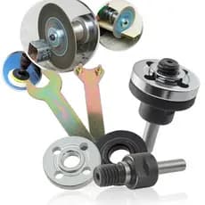 Mini Haste Adaptador Universal Disco Corte 6mm Flange Chave Suporte Eixo M10 Furadeira Parafusadeira Lixa Rebolo