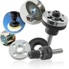 Mini Haste Adaptador Universal Disco Corte Suporte 6mm Eixo Flange M10 Furadeira Parafusadeira Lixa Rebolo Desbaste