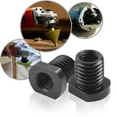 Parafuso Conector Conversor Adaptador de Rosca M10 para M14 Esmerilhadeira Lixa Angular Rebarbadora Polimento Acessório