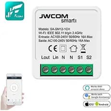 Tuya Interruptor Inteligente Wifi tuya mini smart switch Suporte De Controle Smart Life APP Alexa Google Home