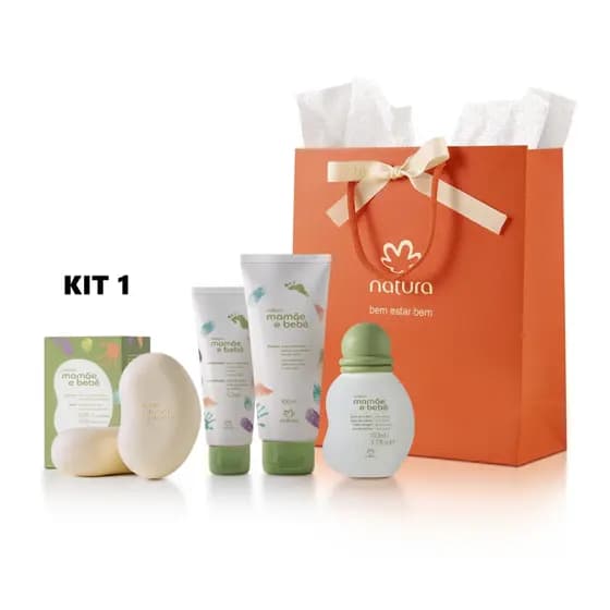 Presente Kit Mamãe e Bebê Natura - Escolha o Seu