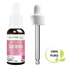 oleo essencial geranio 100% puro 15ml