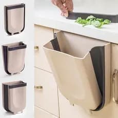 Lixeira Para Cozinha Retrátil Silicone Portátil Multiuso