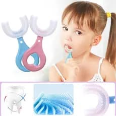 Escova de dentes infantil para criança de silicone higiene oral