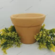 Vaso de Barro N4 16x14 Vaso Para Orquidea Flores Artesanato Kalanchoe Suculentas Jardim Plantas Decoração Casa