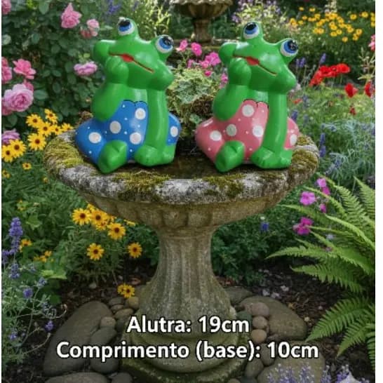 Sapo Sapinho Leleco para Jardim mais vendido promoção Resistente A Chuva