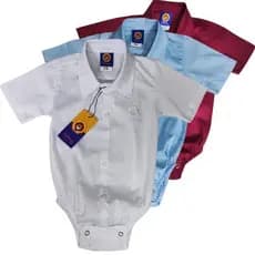 Camisa body manga longa ou curta social bebê branca menino batizado 100% algodão lycra pajem
