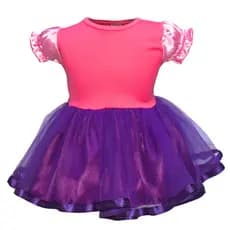 Vestido Boo Monstro S/A Mesversário/Aniversário - Fantasia Festa - Bebê